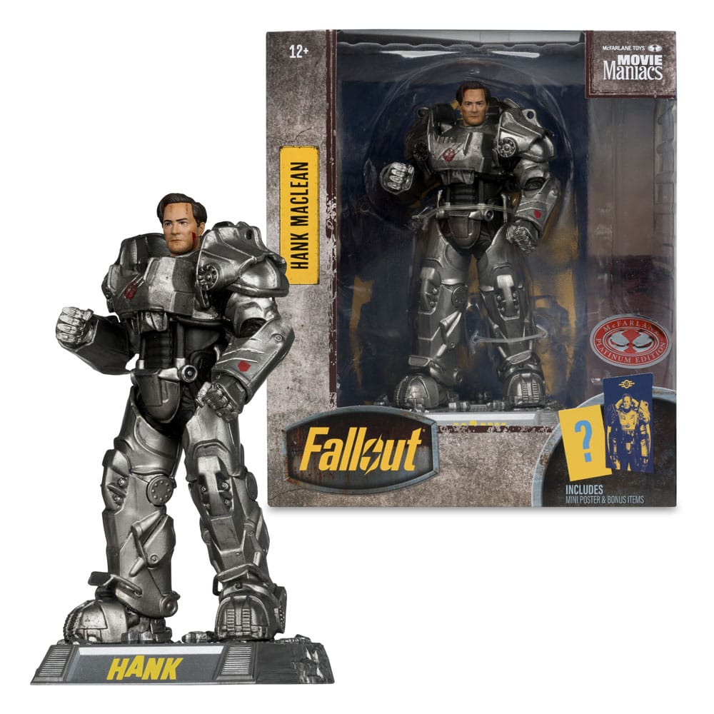 Fallout – Hank MacLean (Season 2) Red Platinum Edition Figure (17 cm) in Malta | LAB7