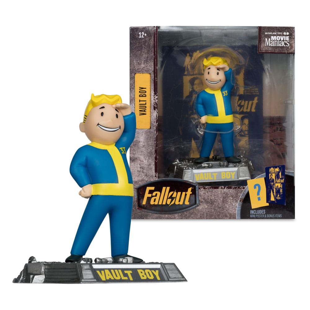 Fallout Vault Boy Movie Maniacs Action Figure 14cm McFarlane in Malta | LAB7