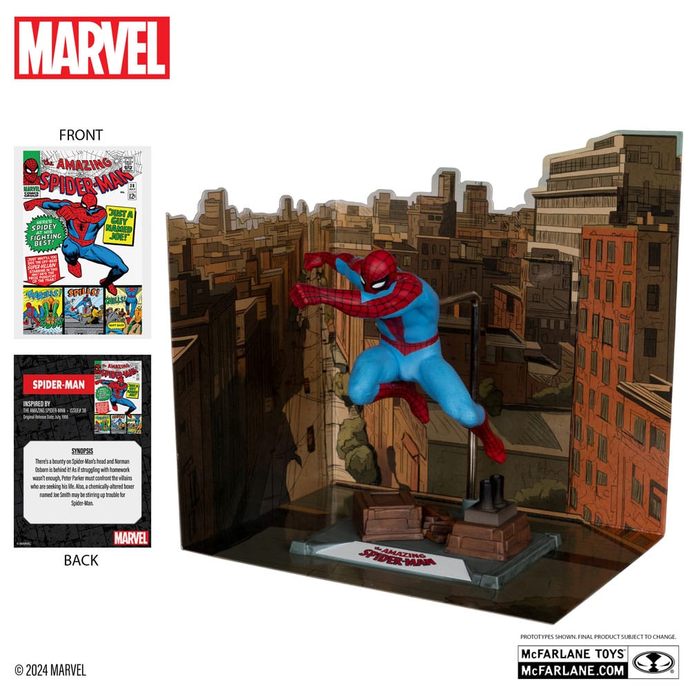 Marvel Collection PVC Statue 1/10 Spider-Man (The Amazing Spider-Man 38) (Gold Label) – 15 cm in Malta | LAB7