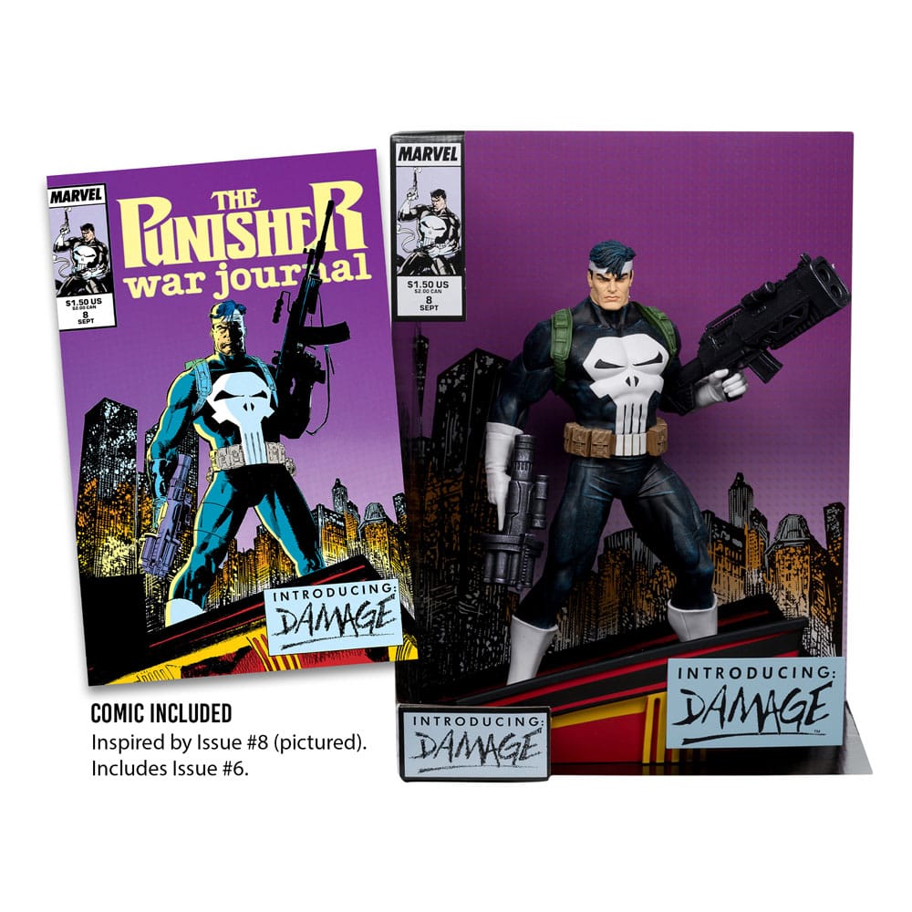 Marvel Punisher PVC Statue War Journal 8 1/6 Scale in Malta | LAB7