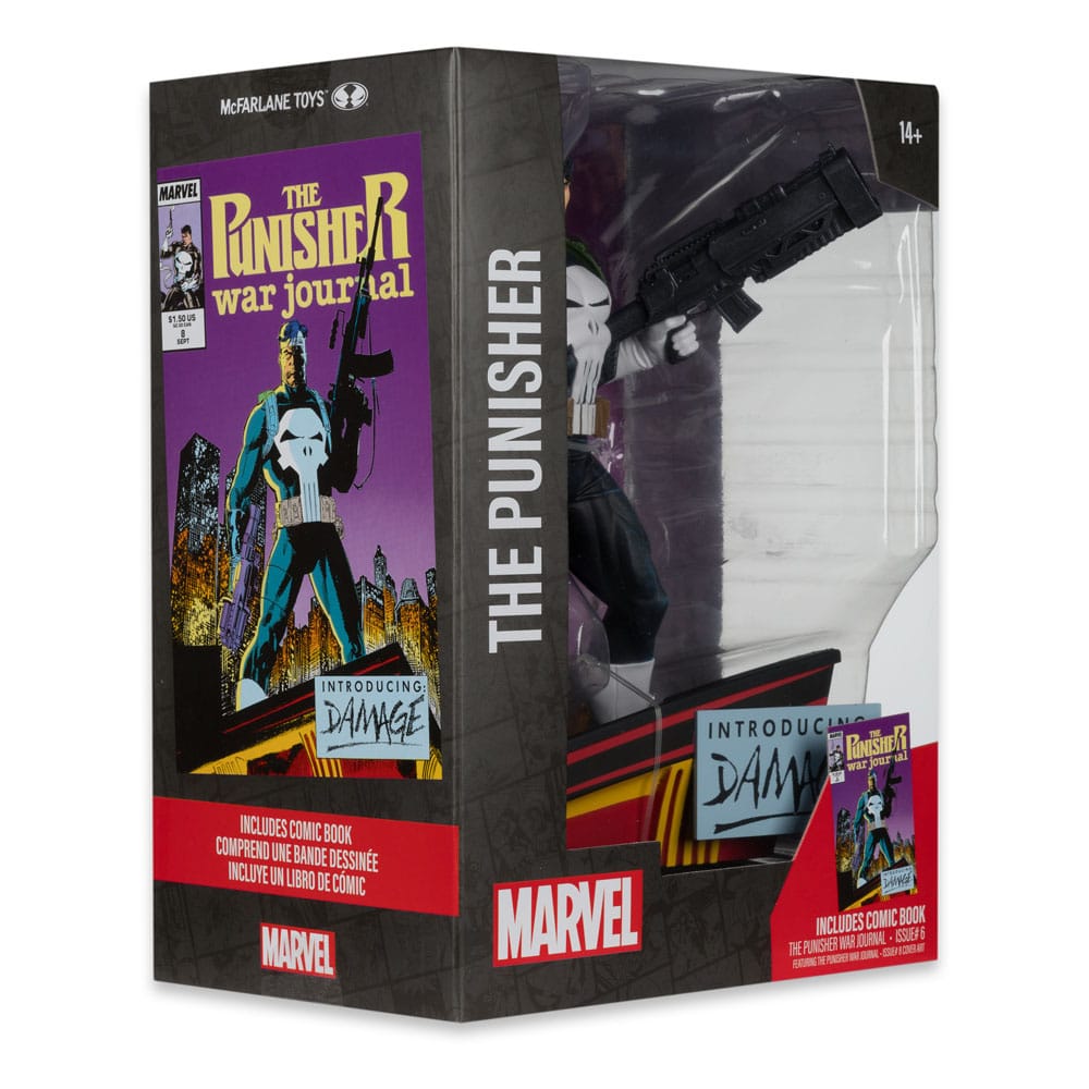 Marvel Punisher PVC Statue War Journal 8 1/6 Scale in Malta | LAB7
