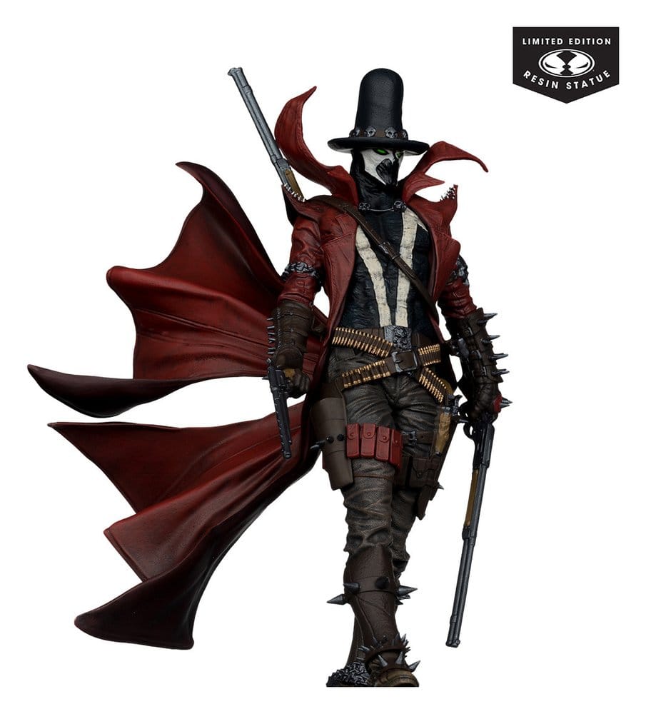 McFarlane Toys Spawn Black, White & Red All Over – Gunslinger Spawn 1/10 Scale Statue in Malta | LAB7