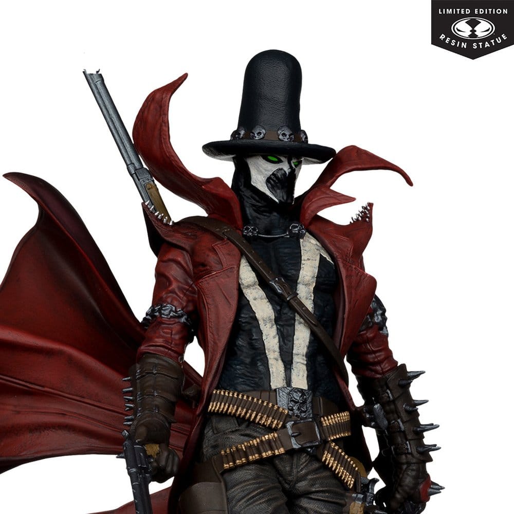 McFarlane Toys Spawn Black, White & Red All Over – Gunslinger Spawn 1/10 Scale Statue in Malta | LAB7