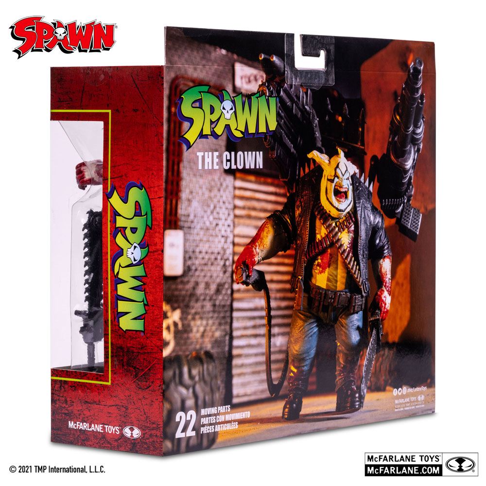 Spawn The Clown Bloody Deluxe Action Figure McFarlane 18cm in Malta | LAB7