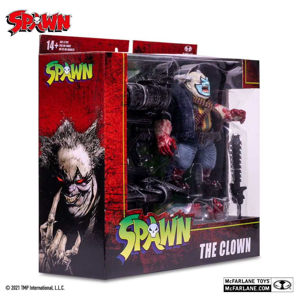 Spawn The Clown Bloody Deluxe Action Figure McFarlane 18cm in Malta | LAB7