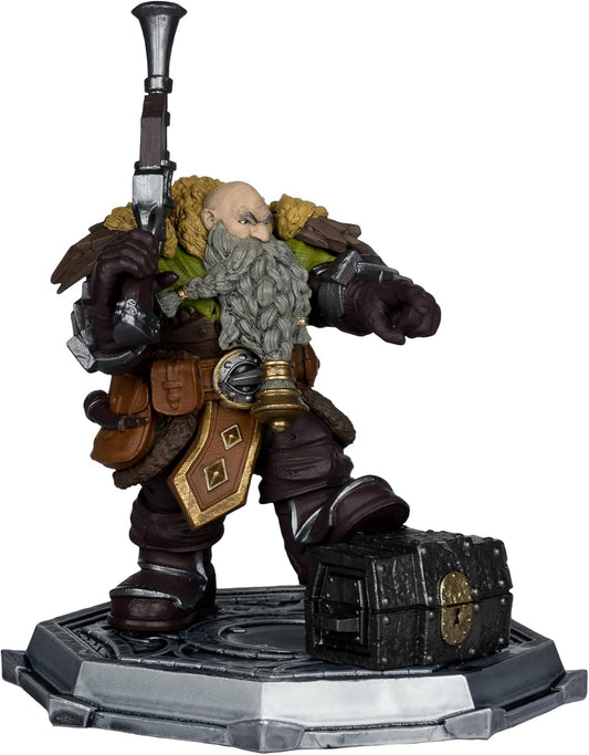 McFarlane Toys - World of Warcraft Dwarf Hunter: Beast Master & Marksman 1:12 Scale Posed Figure by LAB7 Malta, Europe