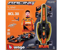 McLaren MCL38 Lando Norris Model Kit 1/24 – Bburago F1 2024 4893993285044 by LAB7 Malta, Europe