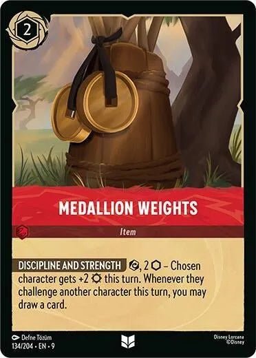 Medallion Weights (134/204) (Fabled) in Malta | LAB7