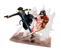 Megahouse Cowboy Bebop PVC Statues 1/8 Spike Spiegel & Faye Valentine 1st GIG 20 cm in Malta | LAB7