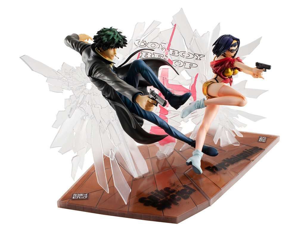 Megahouse Cowboy Bebop PVC Statues 1/8 Spike Spiegel & Faye Valentine 1st GIG 20 cm in Malta | LAB7