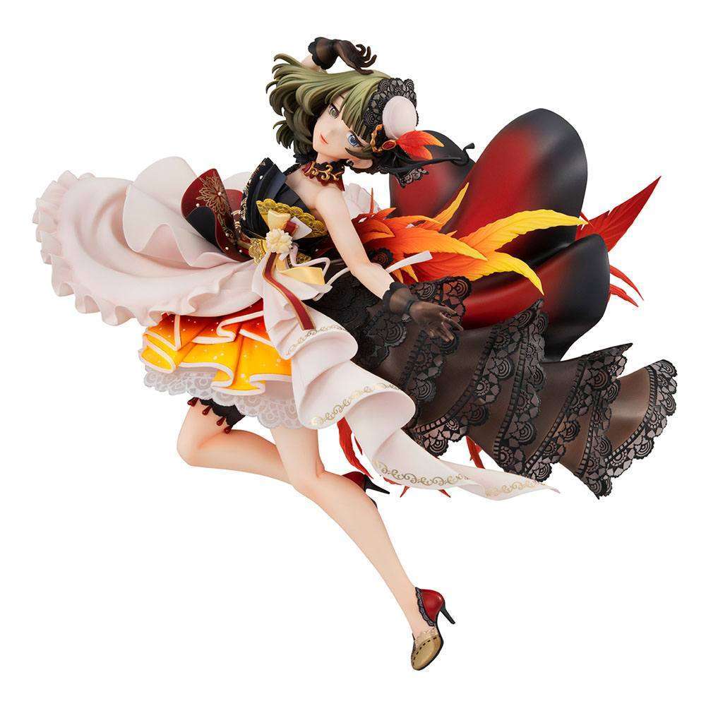 Megahouse Idolmaster Cinderella Girls Brilliant Stage PVC Statue Kaede Takagaki Eternal Feather Ver. 21 cm by LAB7 Malta, Eu