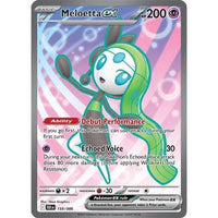 Pokemon Meloetta ex (159/086) (SV: Black Bolt) by LAB7 Malta, Europe
