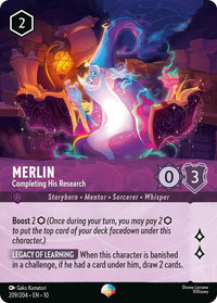Merlin - Completing His Research (Epic) (209/204) (Whispers in the Well) by LAB7 Malta, Europe