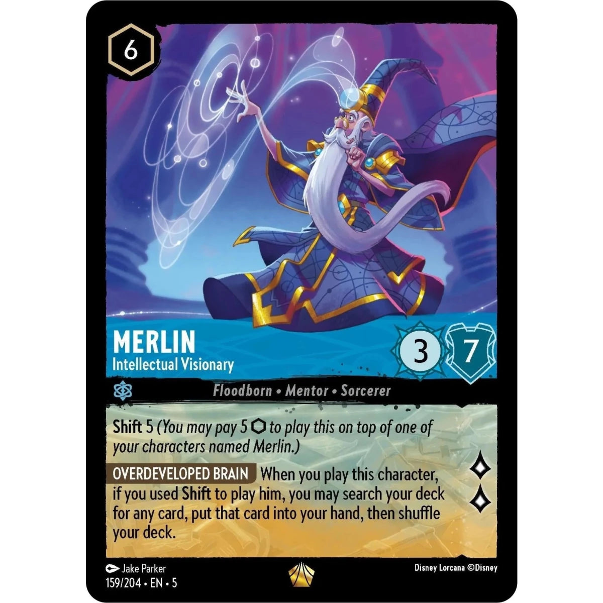 Merlin - Intellectual Visionary (159/204) (Shimmering Skies) in Malta | LAB7