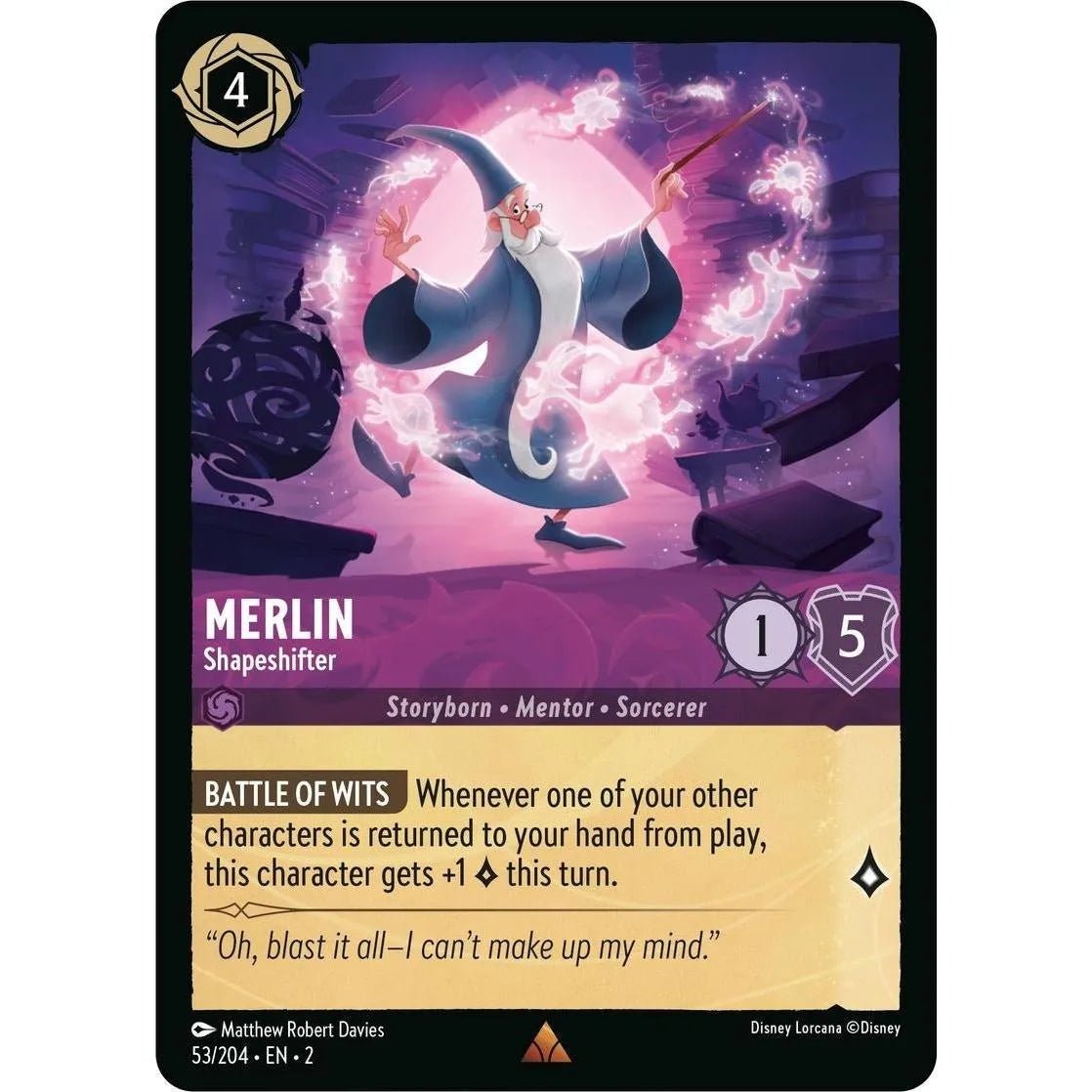 Merlin - Shapeshifter (53/204) (Rise of the Floodborn) in Malta | LAB7