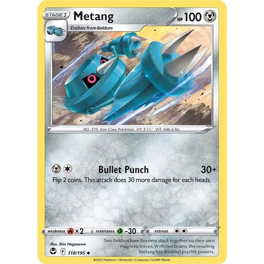 Metang (118/195) (SWSH12: Silver Tempest) in Malta | LAB7