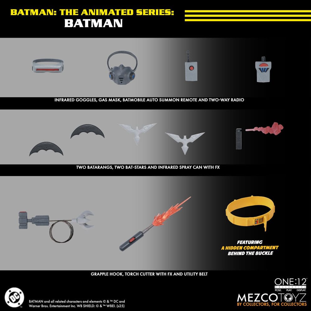 Mezco One:12 Collective Batman – Batman: The Animated Series Action Figure 17cm in Malta | LAB7