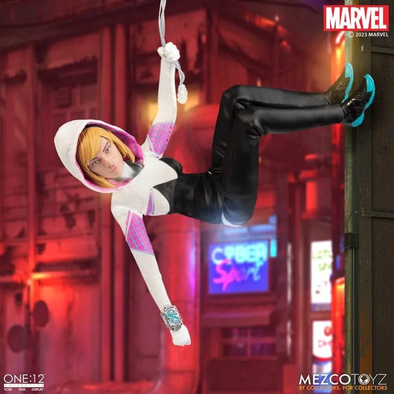 Mezco One:12 Collective Ghost-Spider Action Figure 16cm – Marvel Earth-65 in Malta | LAB7