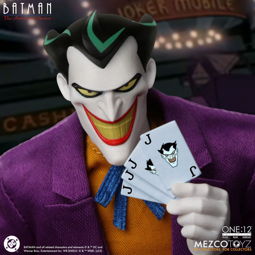 One:12 Collective Joker Animated Series Action Figure 17 cm by LAB7 Malta, Europe