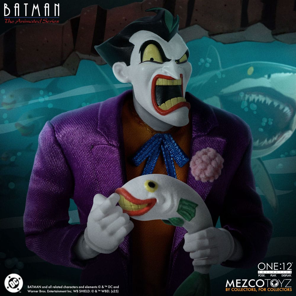 One:12 Collective Joker Animated Series Action Figure 17 cm by LAB7 Malta, Europe