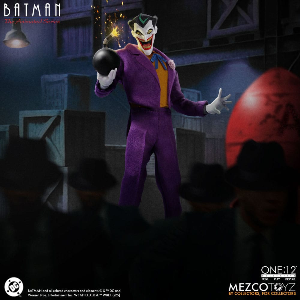One:12 Collective Joker Animated Series Action Figure 17 cm by LAB7 Malta, Europe