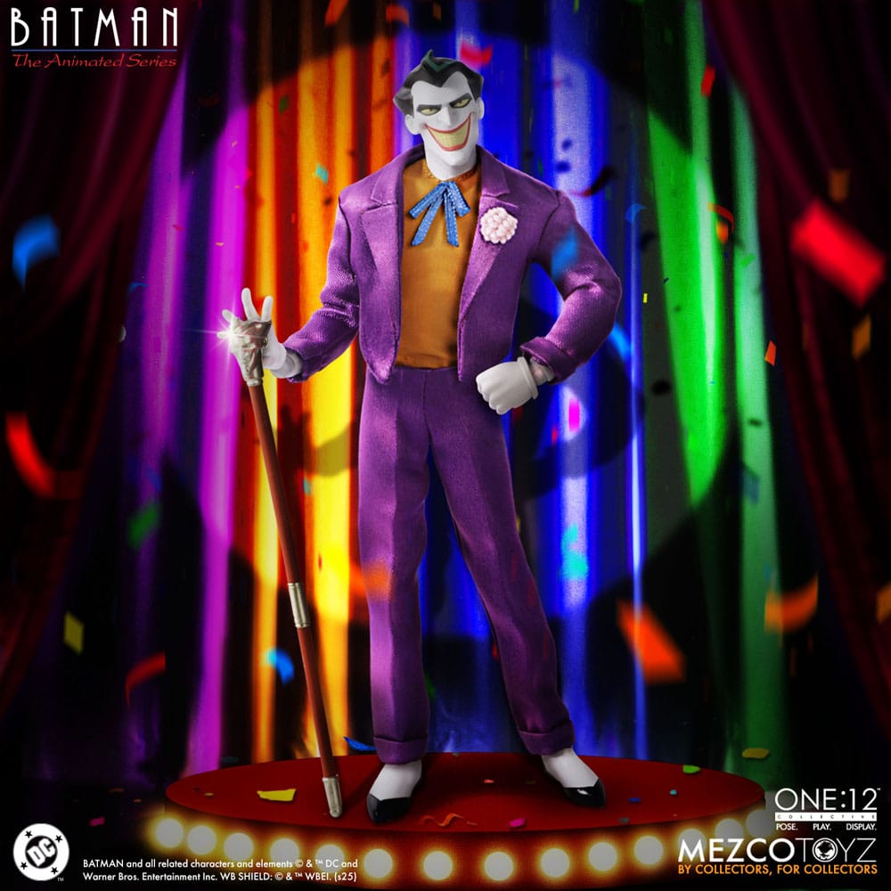 One:12 Collective Joker Animated Series Action Figure 17 cm by LAB7 Malta, Europe