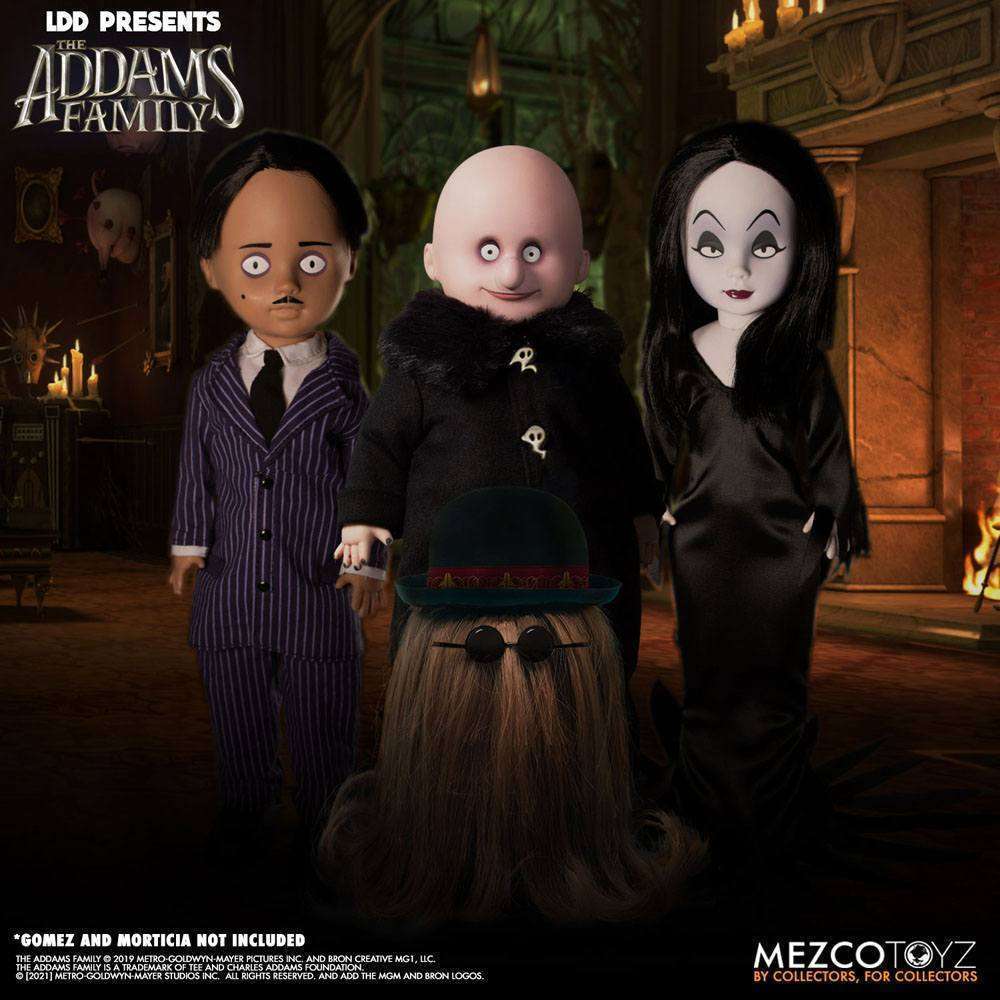 Mezco The Addams Family Living Dead Dolls Fester & It 13 - 25 cm by LAB7 Malta, Europe