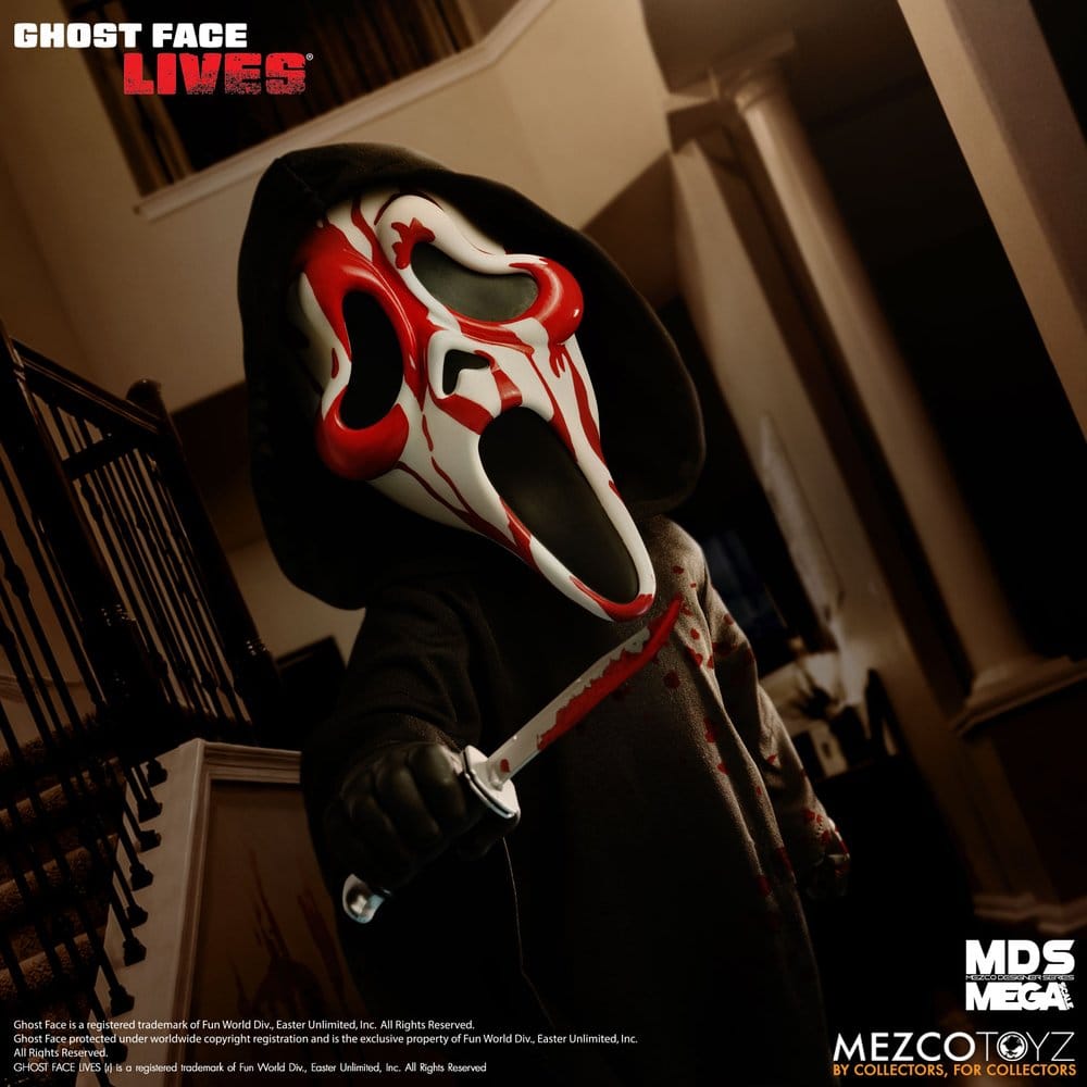 Mezco Toys Scream Bloody Ghost Face – MDS Mega Scale Roto Plush 38cm in Malta | LAB7