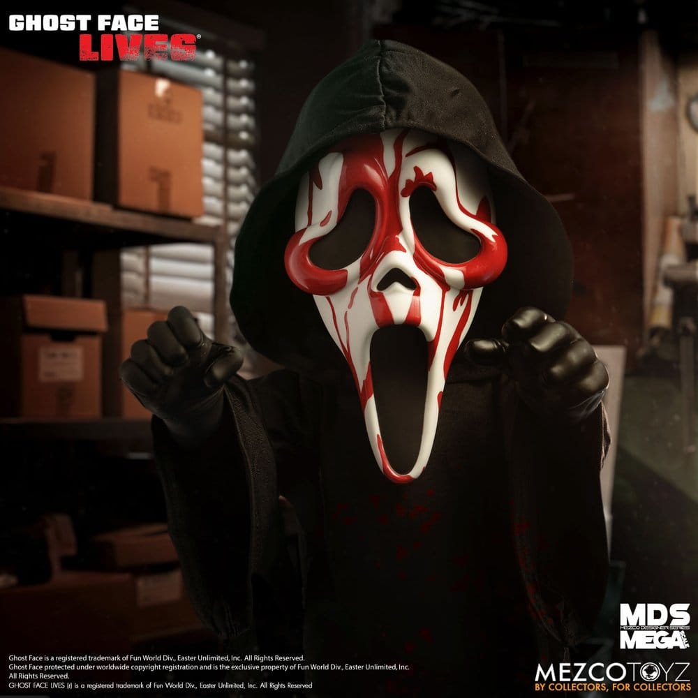 Mezco Toys Scream Bloody Ghost Face – MDS Mega Scale Roto Plush 38cm in Malta | LAB7