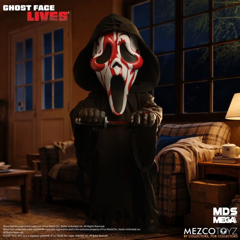 Mezco Toys Scream Bloody Ghost Face – MDS Mega Scale Roto Plush 38cm in Malta | LAB7