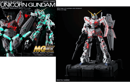Bandai - MGEX Gundam Unicorn Ver Ka 1/100
