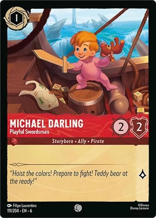 Michael Darling - Playful Swordsman (111/204) (Azurite Sea) in Malta | LAB7