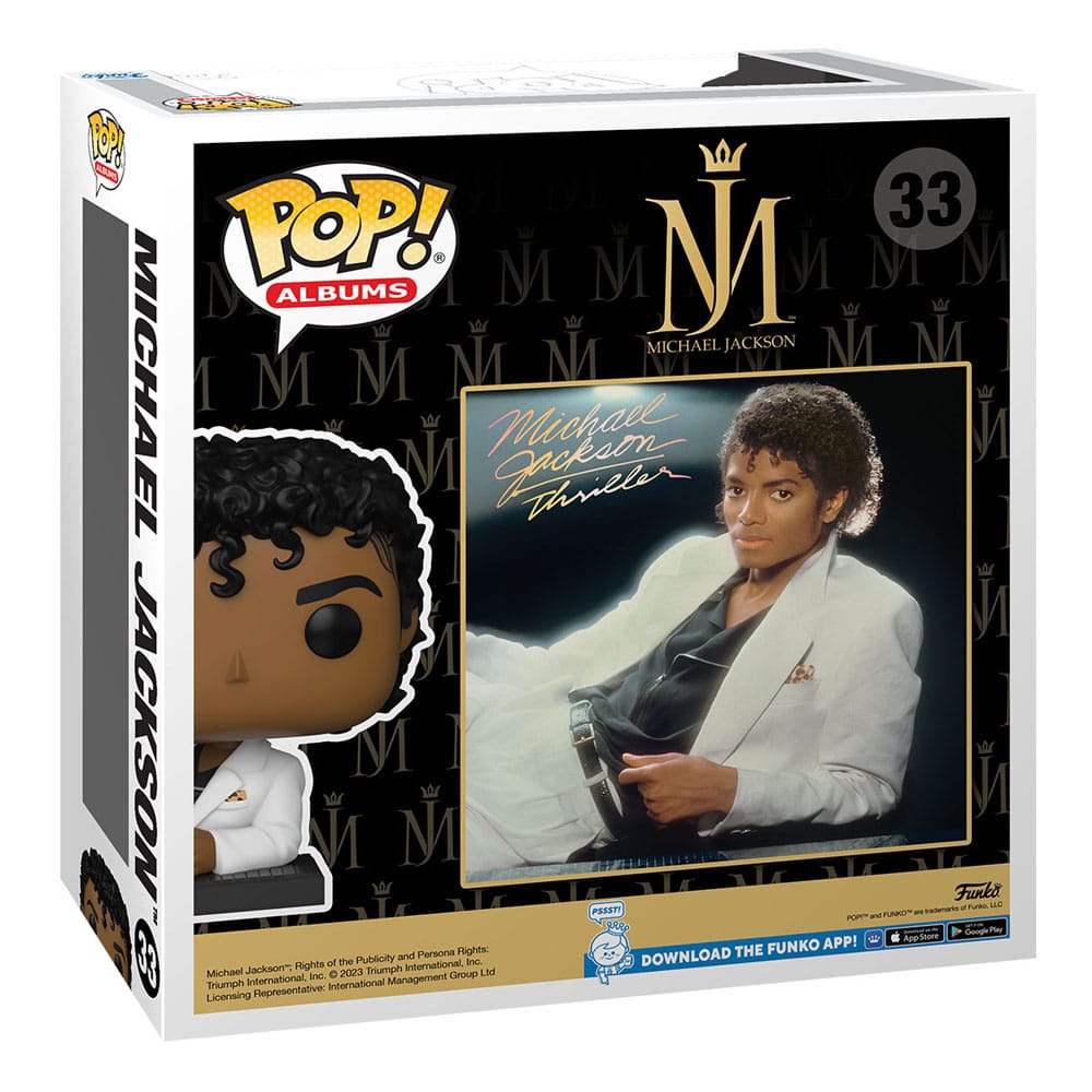 Michael Jackson POP! Albums Vinyl Figure Thriller 9 cm by LAB7 Malta, Europe