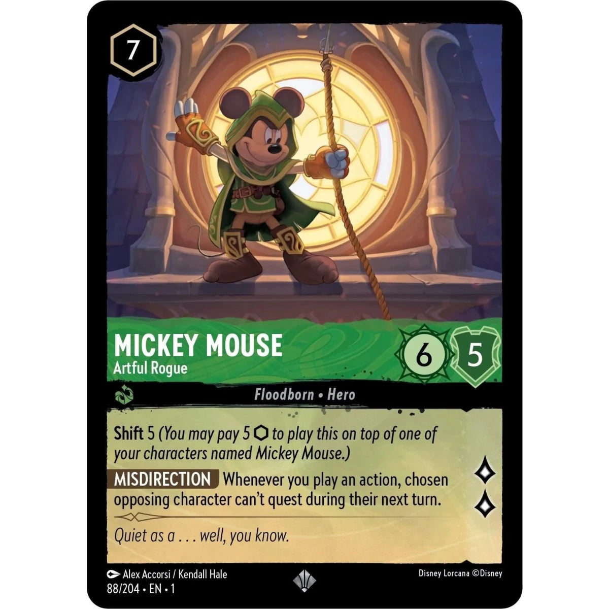Mickey Mouse - Artful Rogue (88/204) (The First Chapter) in Malta | LAB7