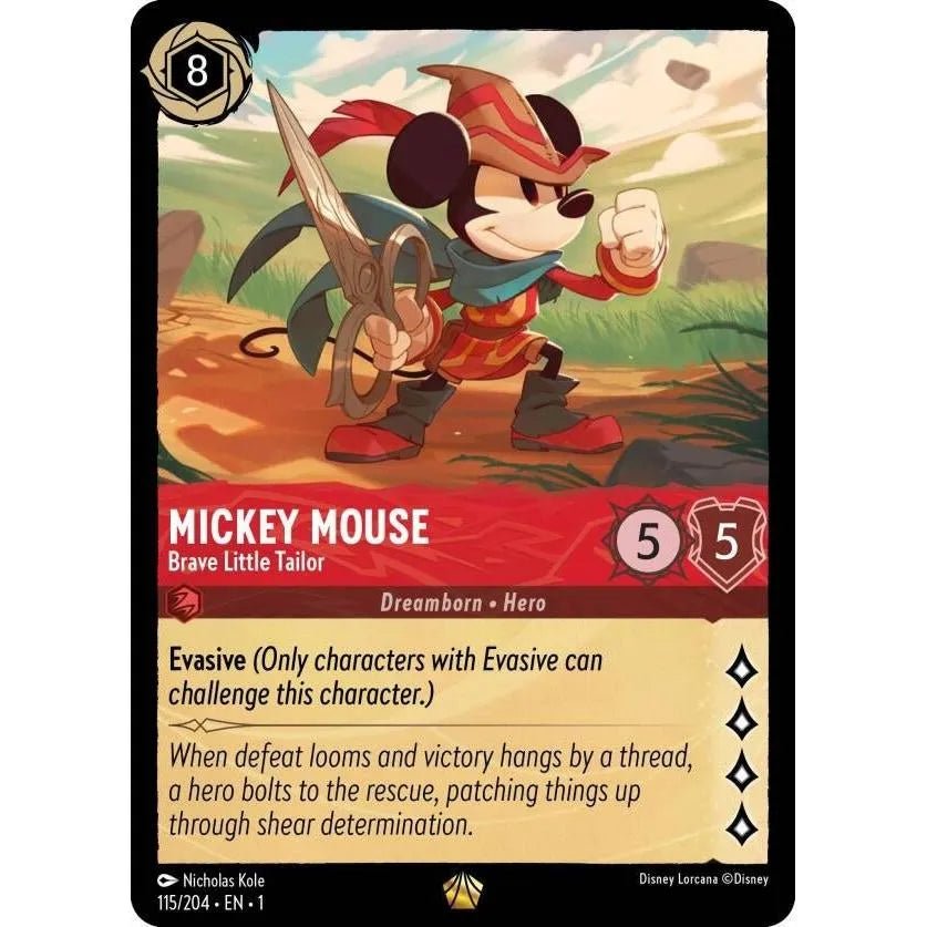 Mickey Mouse - Brave Little Tailor (115/204) (The First Chapter) in Malta | LAB7