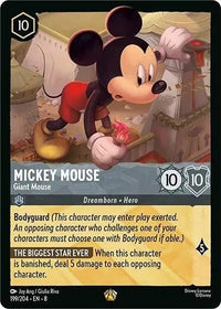 Mickey Mouse - Giant Mouse (199/204) (Reign of Jafar) in Malta | LAB7