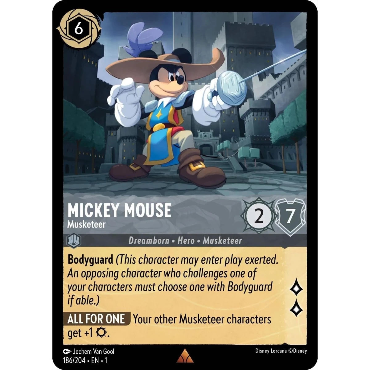 Mickey Mouse - Musketeer (186/204) (The First Chapter) in Malta | LAB7