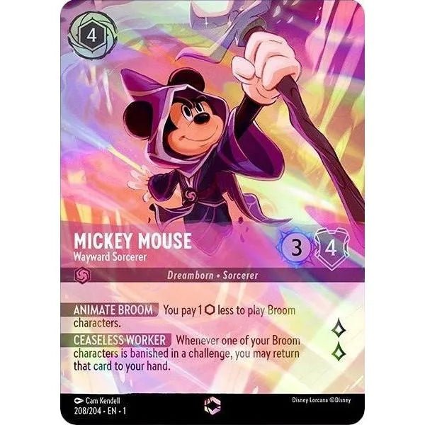 Mickey Mouse - Wayward Sorcerer (Enchanted) (208/204) (The First Chapter) in Malta | LAB7
