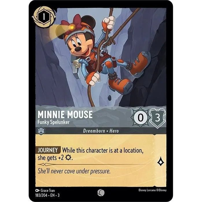 Minnie Mouse - Funky Spelunker (183/204) (Into the Inklands) in Malta | LAB7