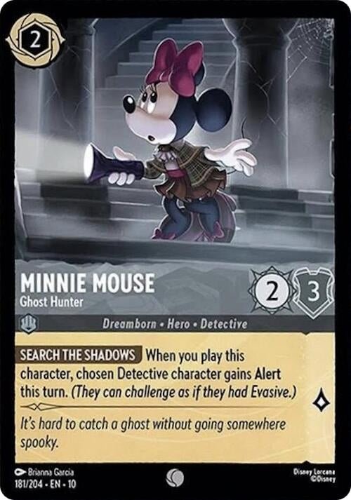 Minnie Mouse - Ghost Hunter (181/204) (Whispers in the Well) in Malta | LAB7
