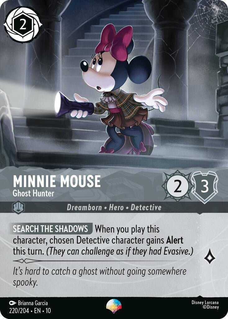Minnie Mouse - Ghost Hunter (Epic) (220/204) (Whispers in the Well) in Malta | LAB7