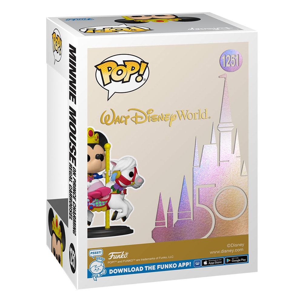 Minnie Mouse on Prince Charming Regal Carrousel Pop! 1251 by LAB7 Malta, Europe