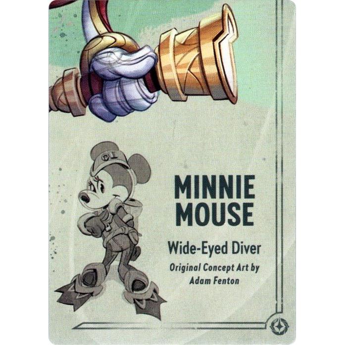 Minnie Mouse - Wide-Eyed Diver Puzzle Insert (Bottom Right) (Rise of the Floodborn) in Malta | LAB7