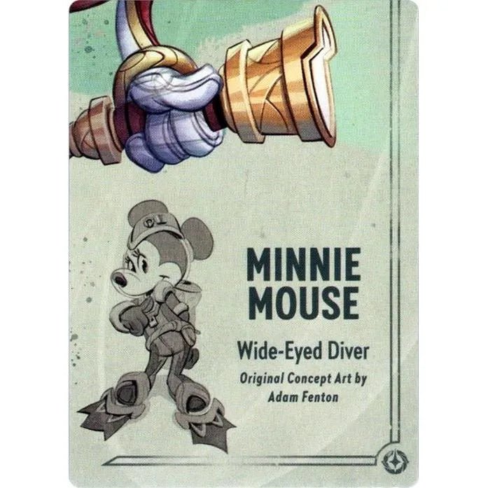 Minnie Mouse - Wide-Eyed Diver Puzzle Insert (Bottom Right) (Rise of the Floodborn) in Malta | LAB7