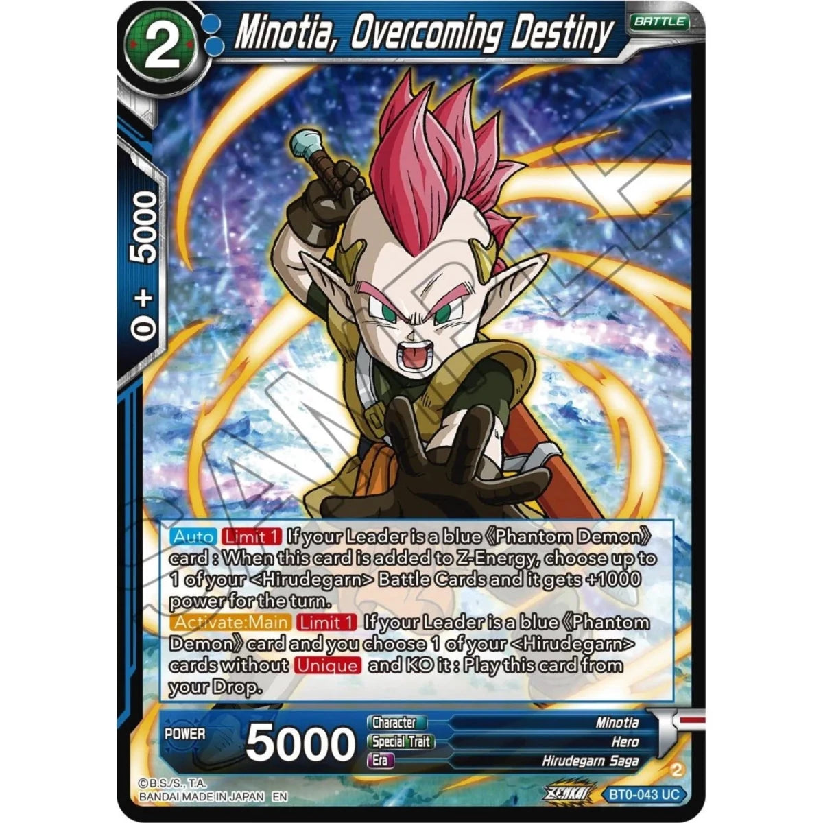 Minotia, Overcoming Destiny (BT24-043) (Beyond Generations) in Malta | LAB7