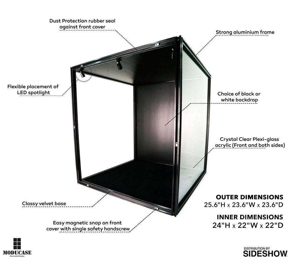 Moducase Acrylic Display Case with Lighting DF60 by LAB7 Malta, Europe