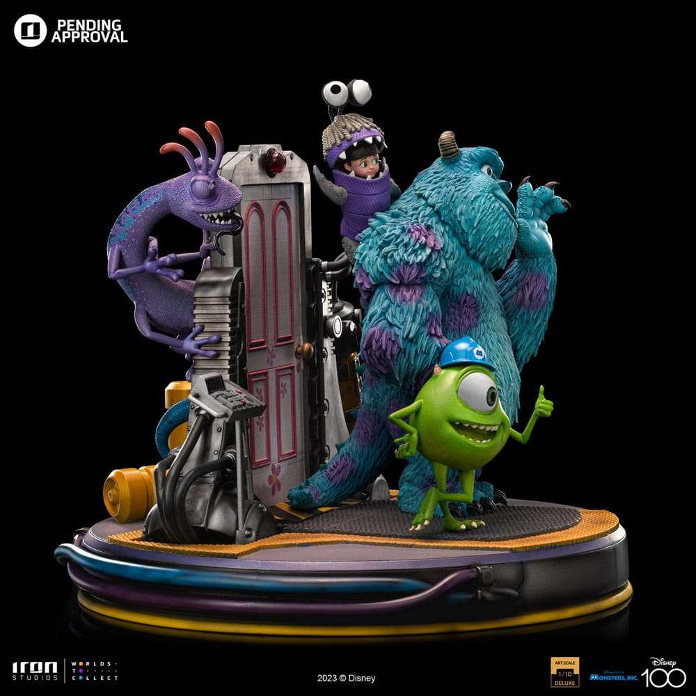 Monsters, Inc. Deluxe Art Scale Statue 1/10 James P. Sullivan, Mike Wazowski 30 cm by LAB7 Malta, Europe