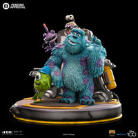 Monsters, Inc. Deluxe Art Scale Statue 1/10 James P. Sullivan, Mike Wazowski 30 cm by LAB7 Malta, Europe