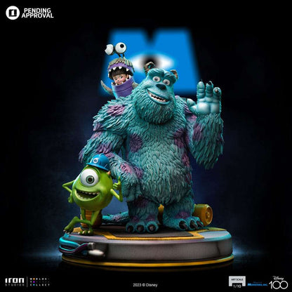 Iron Studios - Monsters, Inc. Scale Statue 1/10 James P. Sullivan, Mike Wazowski 29 cm