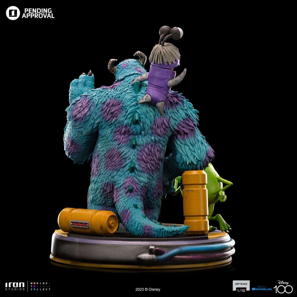 Iron Studios - Monsters, Inc. Scale Statue 1/10 James P. Sullivan, Mike Wazowski 29 cm